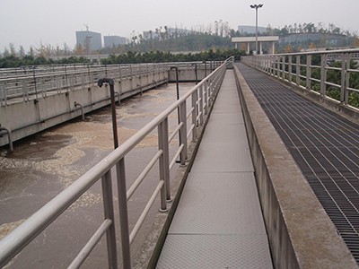污水厂钢格栅板图片4